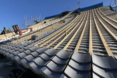 愛知県弥富市淨念寺様本堂新築工事 ｜ 大垣市の平田屋根工事｜岐阜県